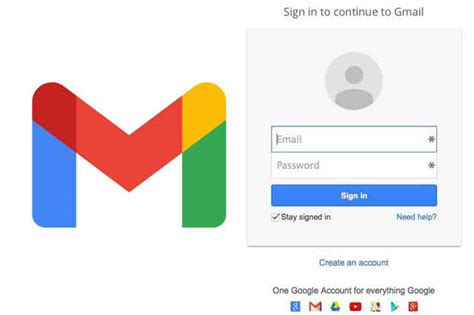 gmail account sign up